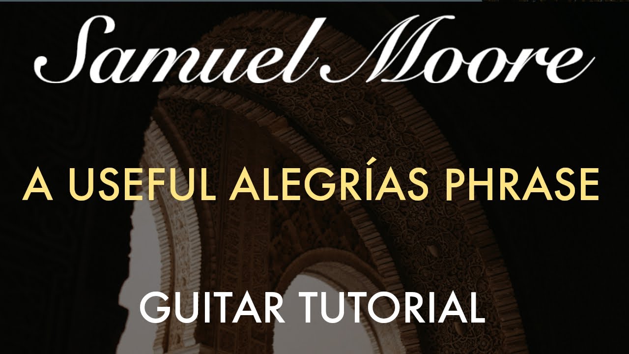 Essential Flamenco Language (Video 4) - A Useful Alegrías Phrase