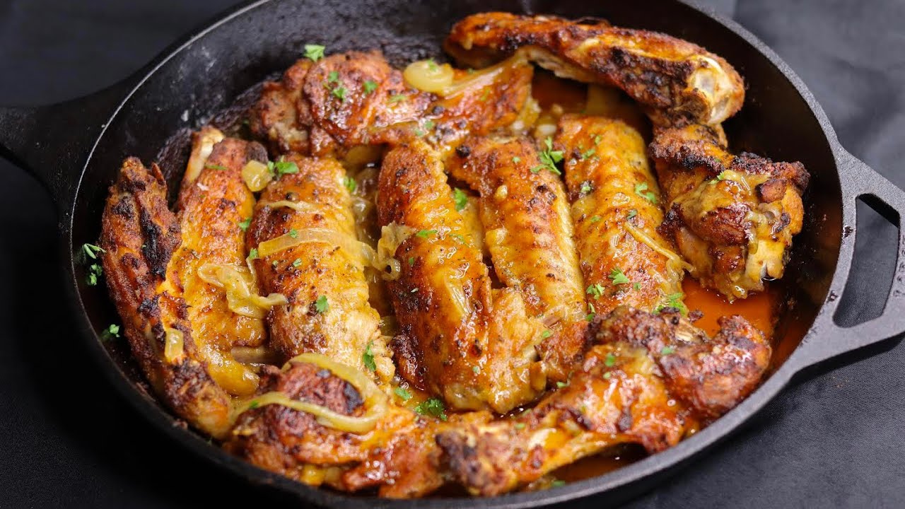 Best Ever Smothered Turkey Wings Recipe |  | Soul Food Turkey Recipe