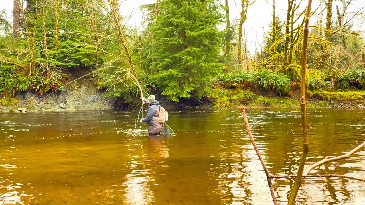 The BEST the Olympic Peninsula Steelhead Fishing Day EVER