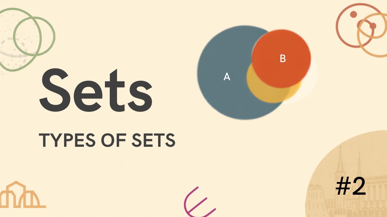Types of Sets | Finite, Infinite, Empty, & Universal Sets Explained | 2