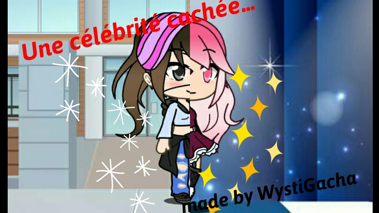 (1/2) UNE CÉLÉBRITÉ CACHÉE + MUSIQUE ALONE || gacha life mini film