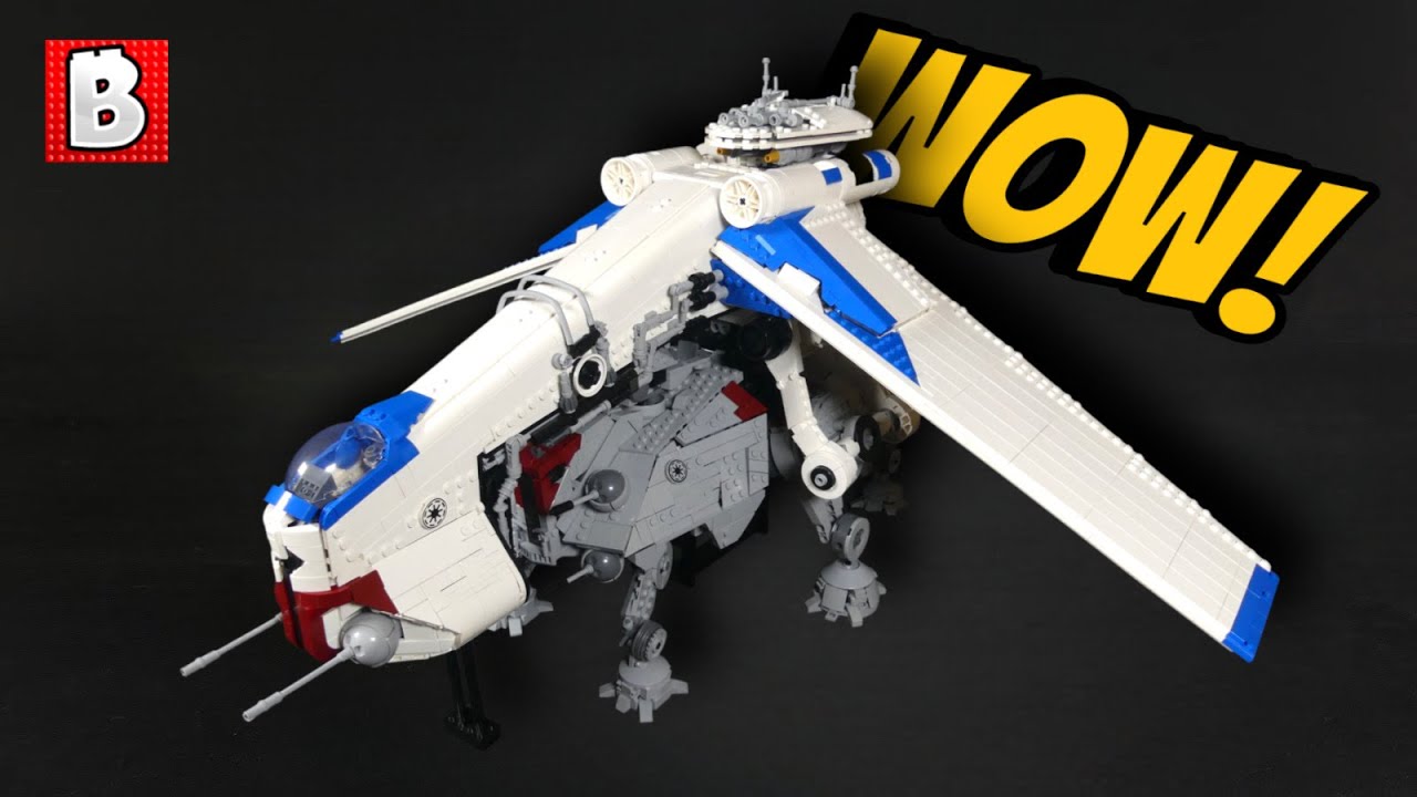 This Custom LEGO Republic Dropship Is JAW-DROPPING | Minifigure Scale Build