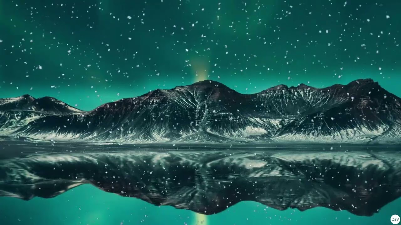 10 Hours Long Sound Of Iceland Aurora Borealis For Aura Cleansing And Deep Meditation