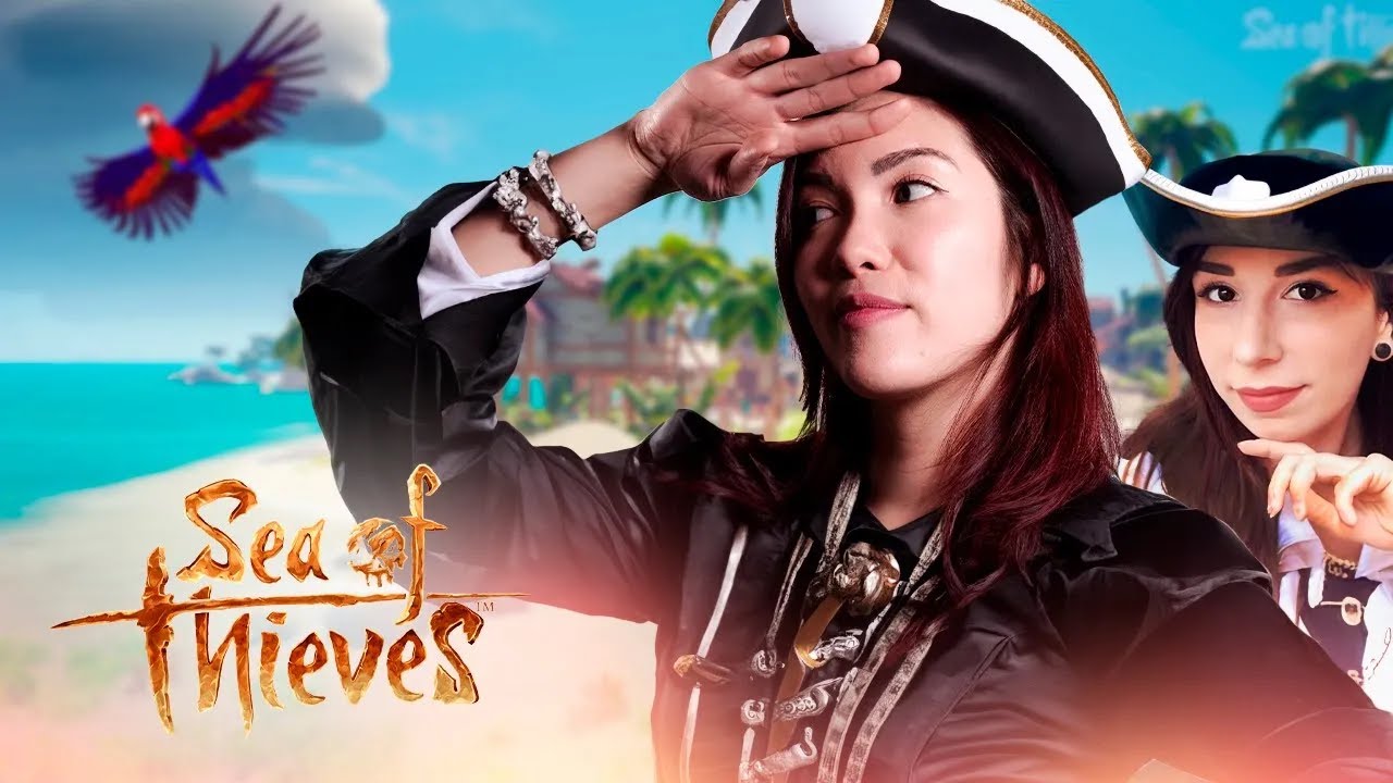 LES PIRATES ! ⚔️ Sea of Thieves - Fable 2 - La quête pour Guybrush (ft. Gom4rt, Pindé et Cokoooooo)