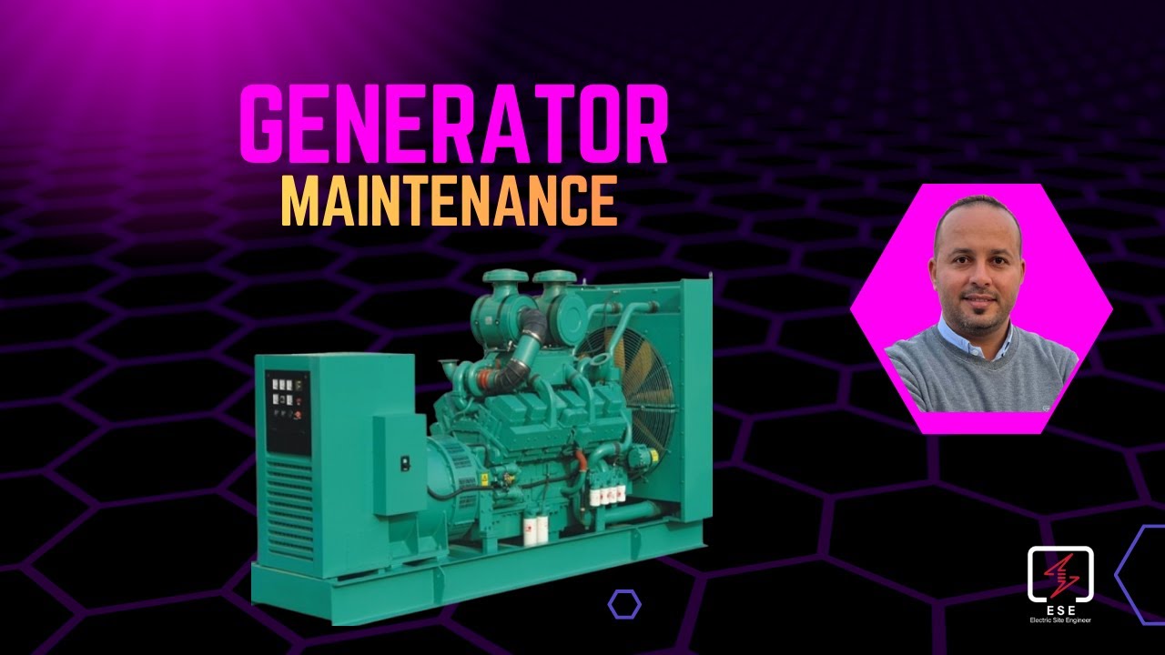 Generators Maintenance صيانة المولدات