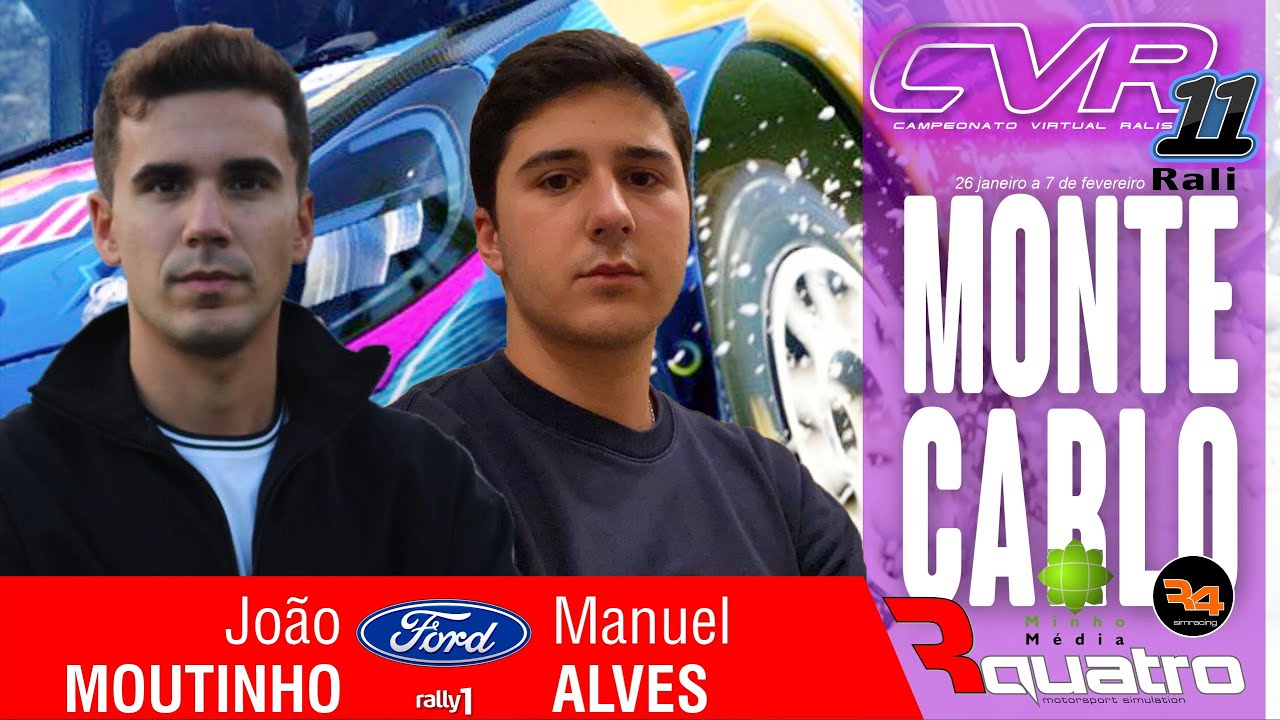 CVR 11: 2 - Rali de Monte Carlo  -  João Moutinho / Manuel Alves
