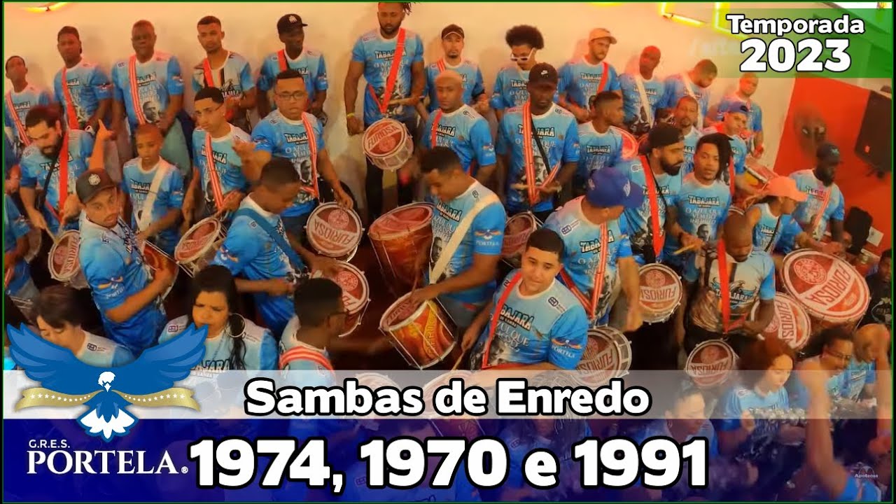 Portela 1974, 1970 e 1991 | Sambas ao vivo no Salgueiro Convida #SC23