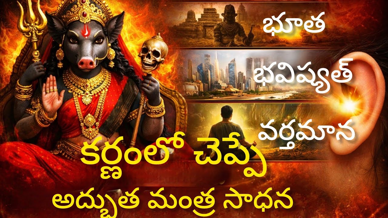 భూత భవిష్య వర్తమానం తెలిపే రహస్య మంత్ర సాధన