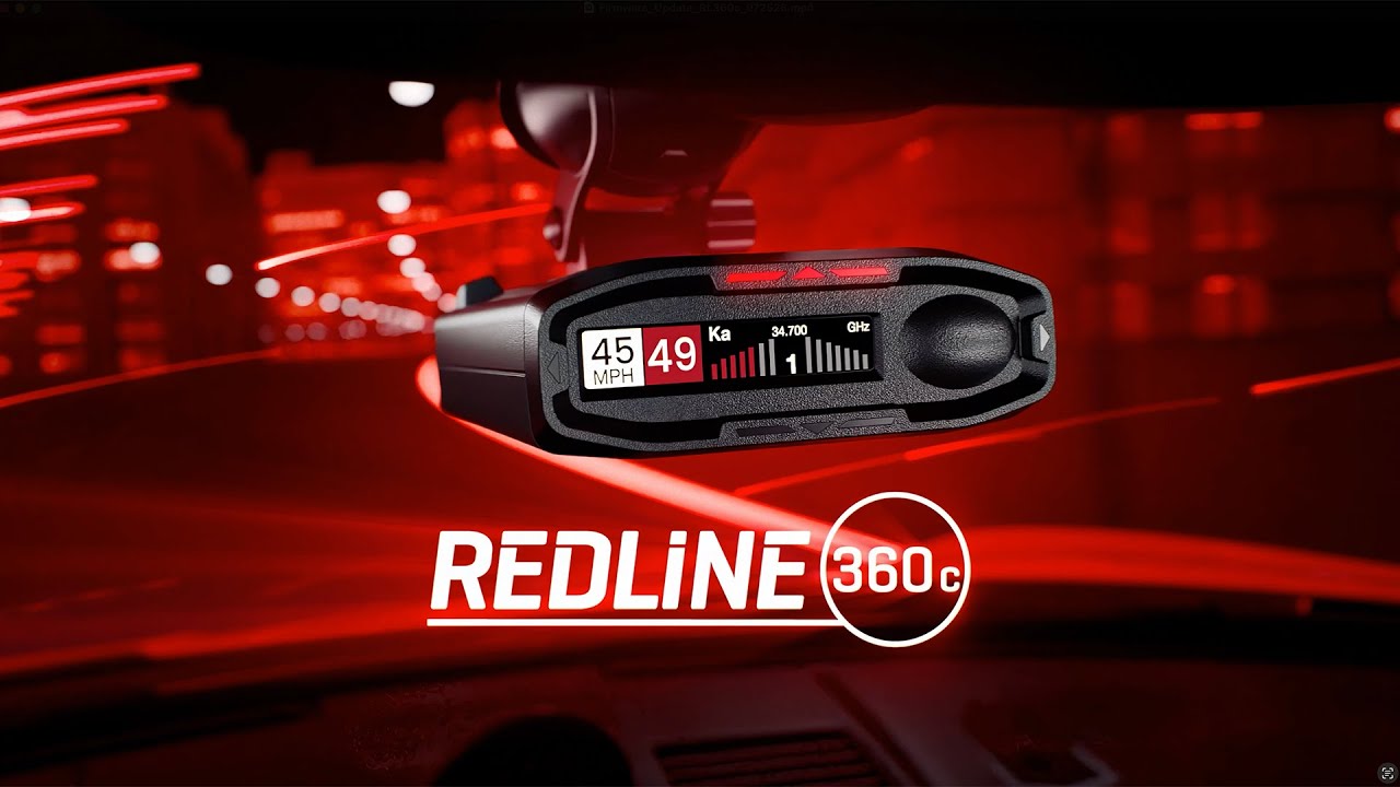 Experience the Escort Redline 360c Firmware Update