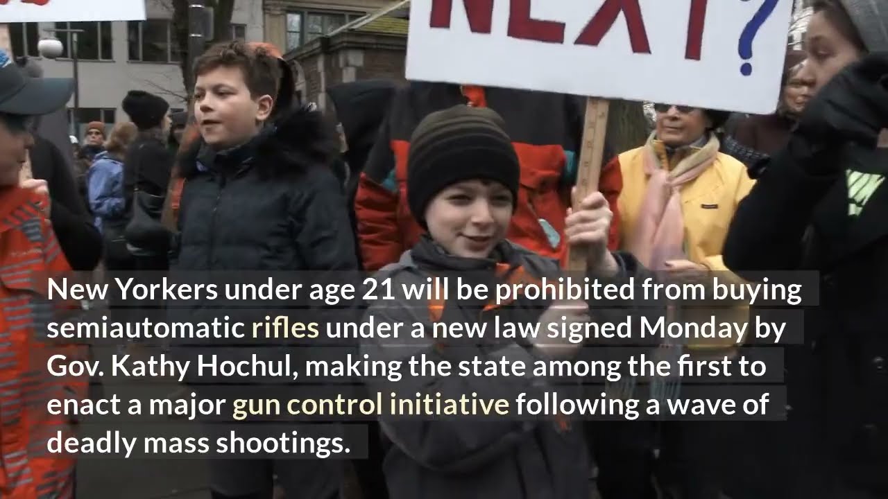 New York Governor Sign Gun Control Measures into Law