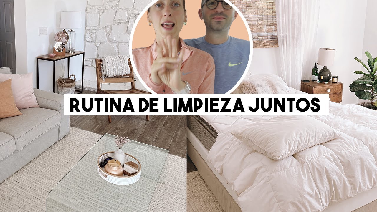 rutina de limpieza *con mi marido* 2021 Raque Late Vlogs
