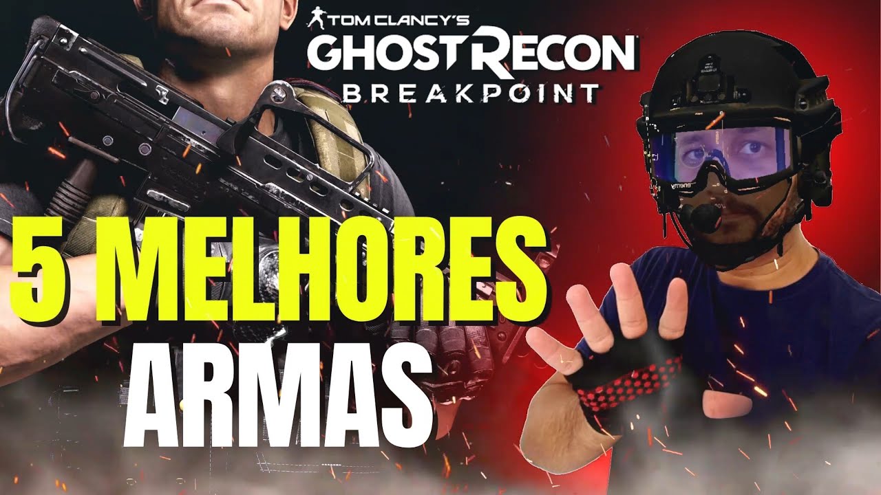 Top 5 ARMAS MAIS PODEROSAS em Ghost Recon Breakpoint por Classe