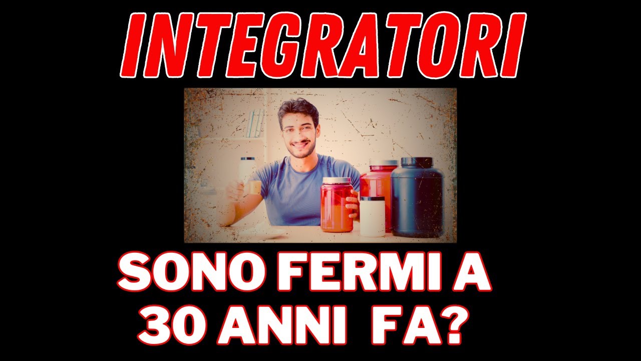 Gli integratori per il bodybuilding sono fermi a 30 anni fa?