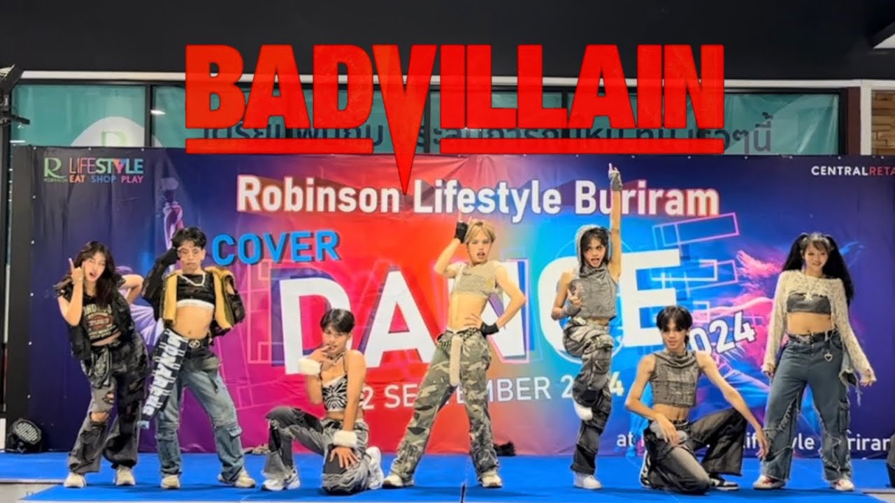 🥈Zinferno cover BADVILLAIN | intro + BADVILLAIN + dance break [Robinson Buriram Cover Dance 2024]