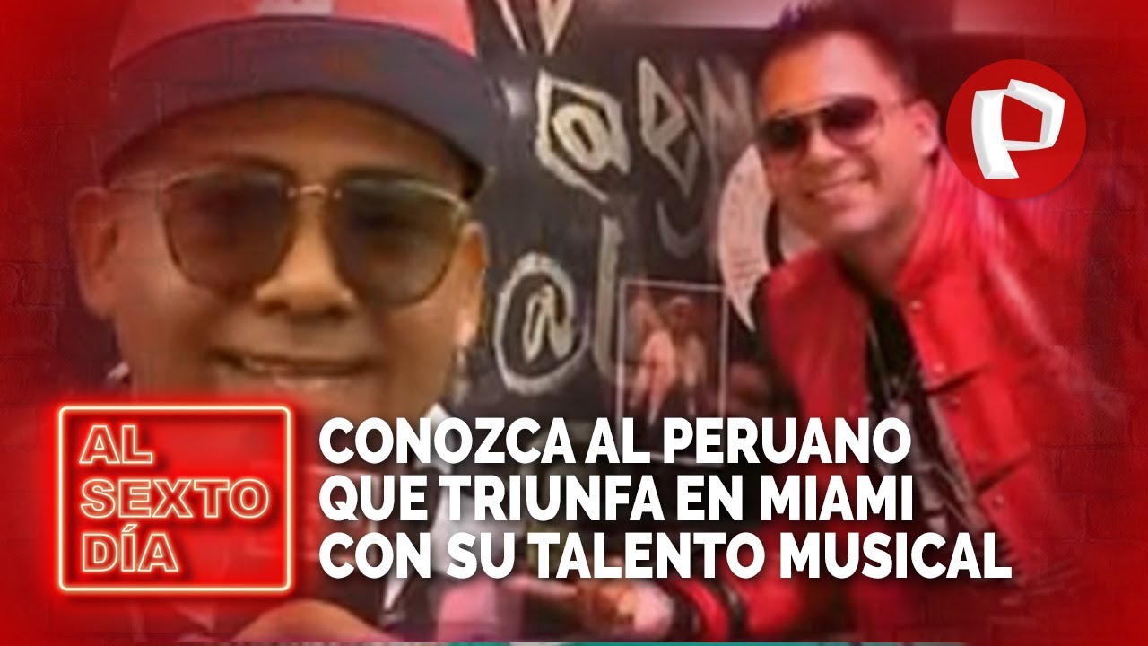 Conozca al peruano que triunfa en Miami con su talento musical