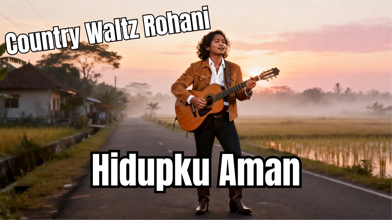 Country Waltz Rohani || Hidupku Aman di Tangan Yesus Kristus Tuhan