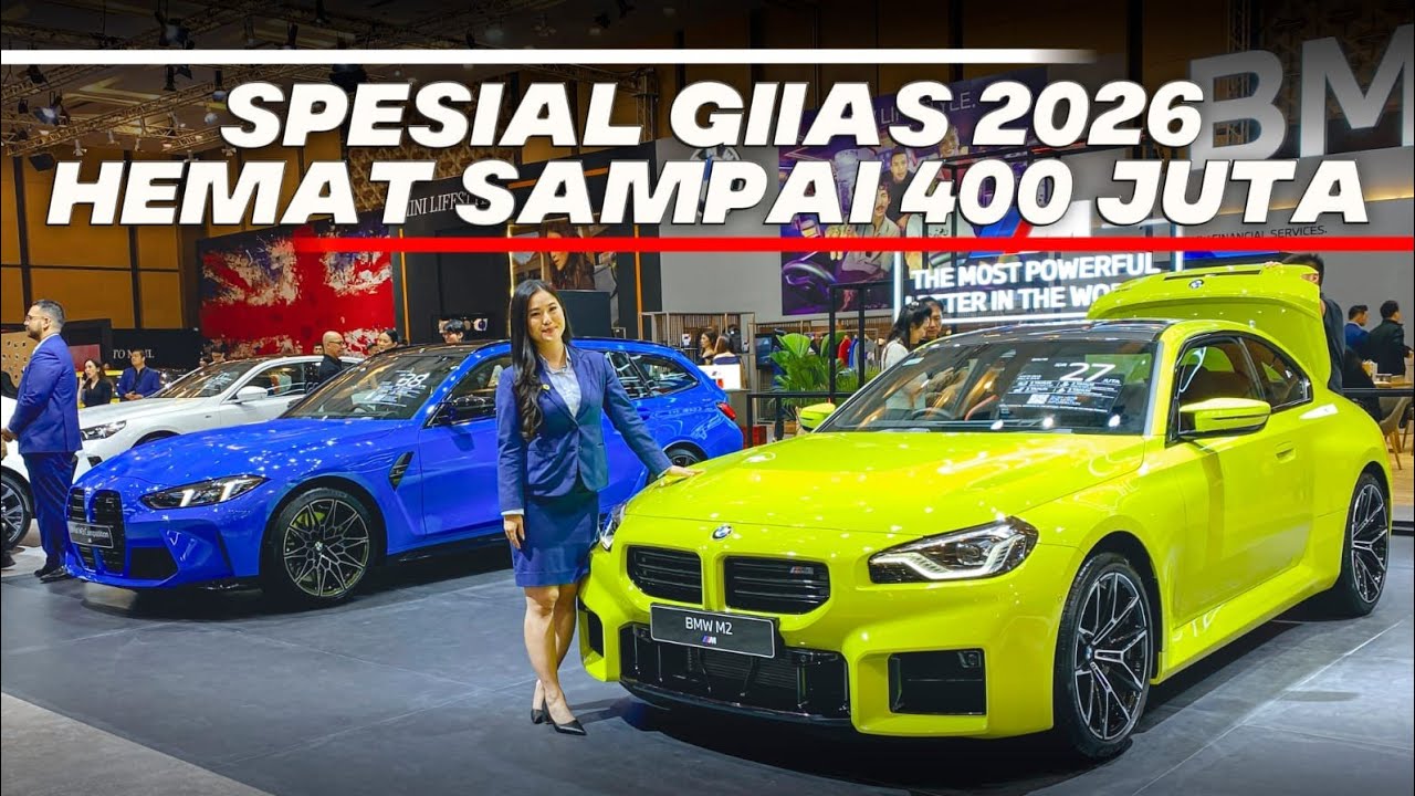 HARGA DAN PROMO BMW SELAMA PAMERAN GIIAS 2026 JADI MAKIN MURAH SUV X7 SAMPAI SEDAN