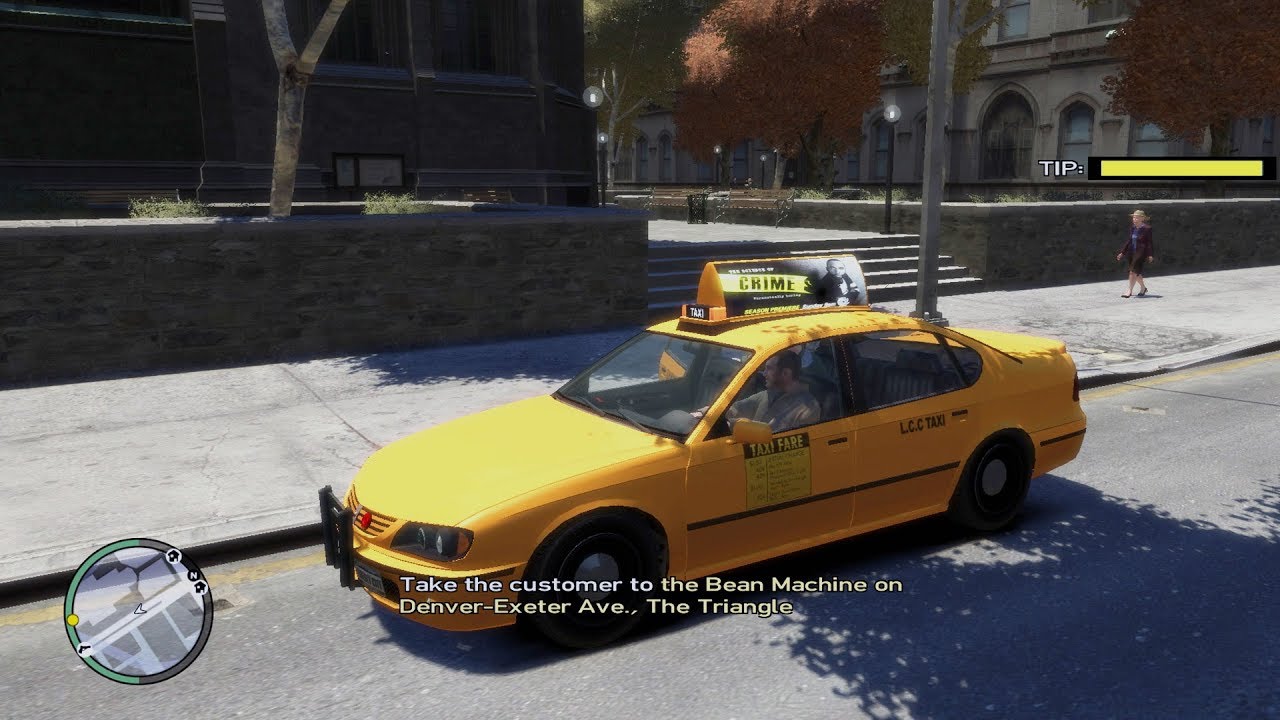 GTA IV — ВОДИТЕЛЬ ТАКСИ в Нью-Йорке! Реальные моды на работу таксиста!