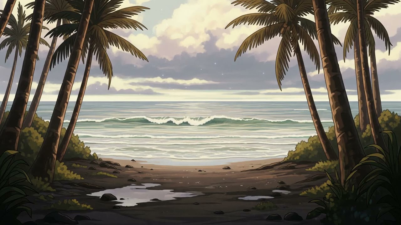 Calm Shores and Smooth Sounds | Lofi Vibes for Island Relaxation