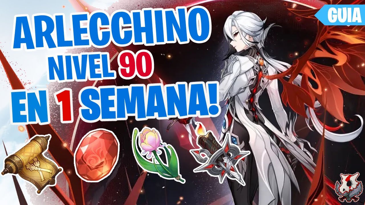 ¿Cómo farmear todos los materiales para Arlecchino en una semana?