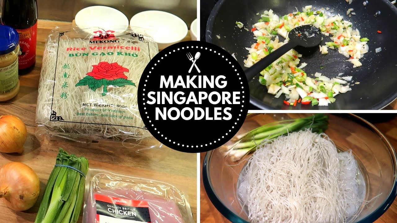 MAKING SINGAPORE NOODLES | FAKEAWAY | THE LODGE GUYS