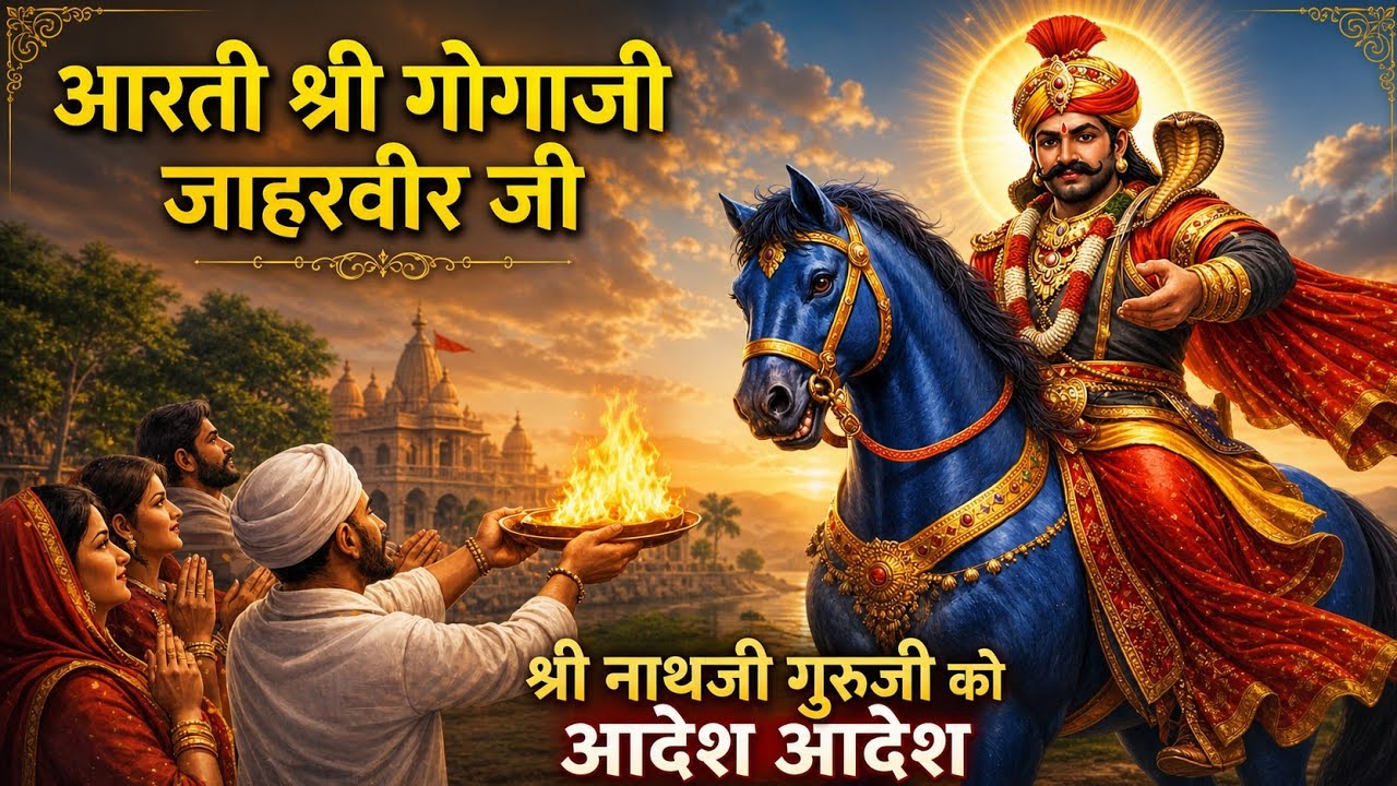 जाहरवीर गोगा जी की आरती सुबह शाम जरूर सुने हर कार्य बनते हैं।।## Goga ji 