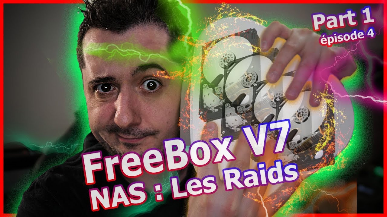 Freebox Delta V7  NAS : Les Raids