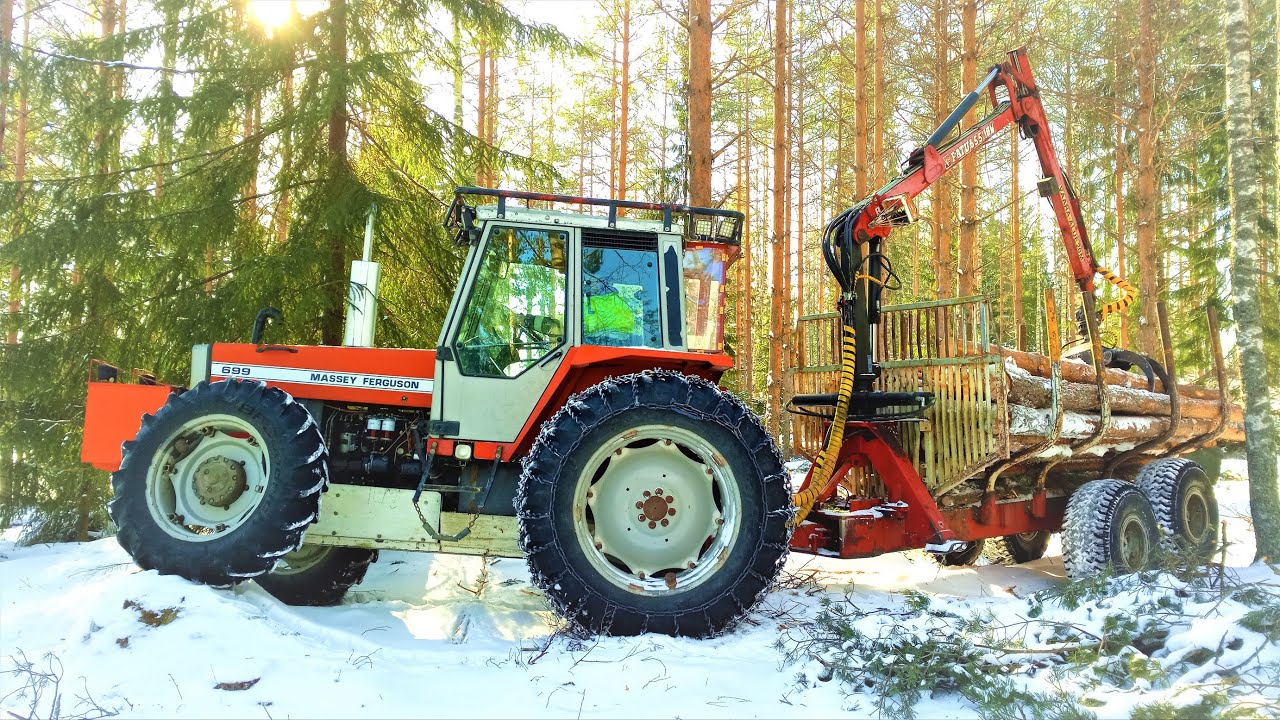 Massey-Ferguson 699 metsäyhdistelmän esittely.