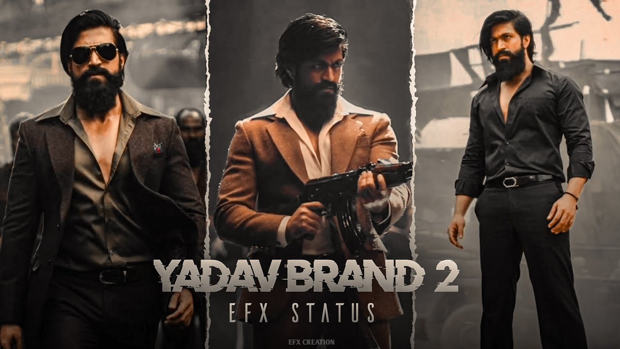 Yadav Brand 2 efx edit || kgf status || efx edit yabav brand 2 || audio edit || hdr status .
