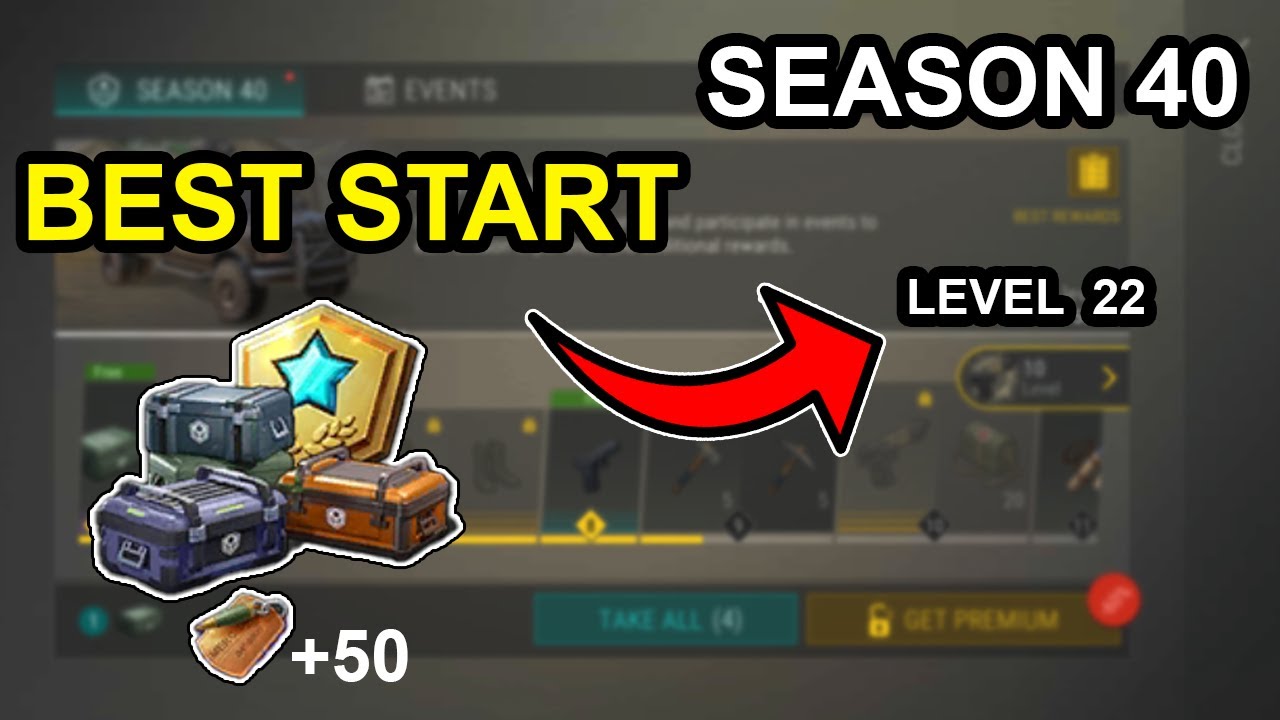 LDOE Season 40 / OP Start / Easy Level Up Season/ Last Day on Earth / #ldoe #lastdayonearth