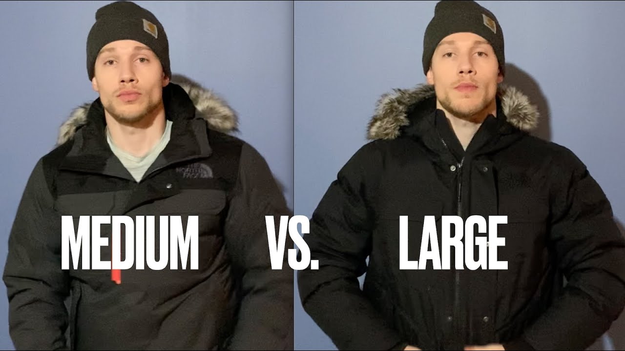 The North Face Gotham 3, Complete Size Video: Medium vs. Large
