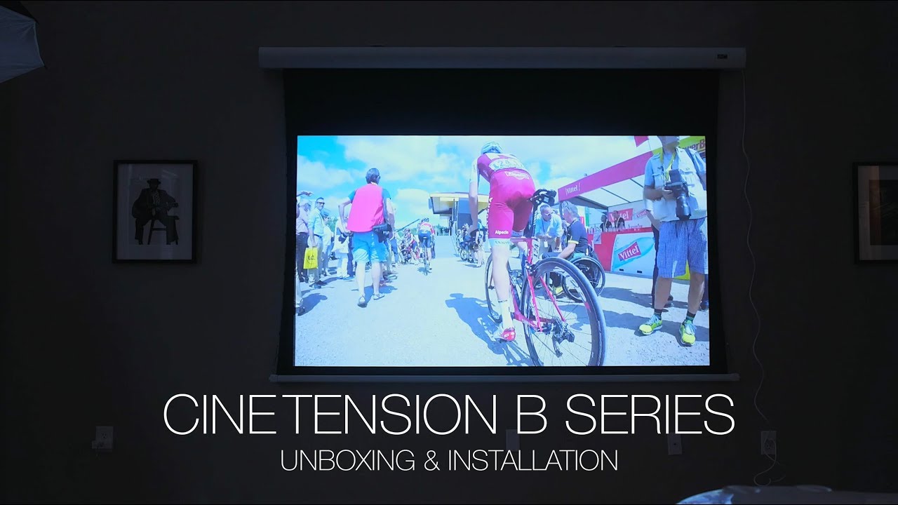 ✅ Elite Screens CineTension B Series - Unboxing & Installation