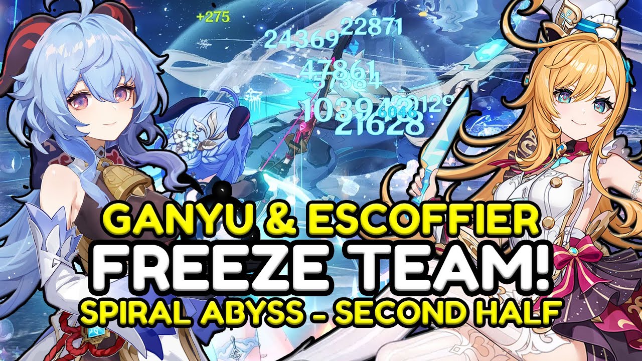C0 ESCOFFIER MAKES GANYU META FREEZE IS BACK! | GANYU WITH ESCOFFIER TEAM GAMEPLAY |【GENSHIN IMPACT】