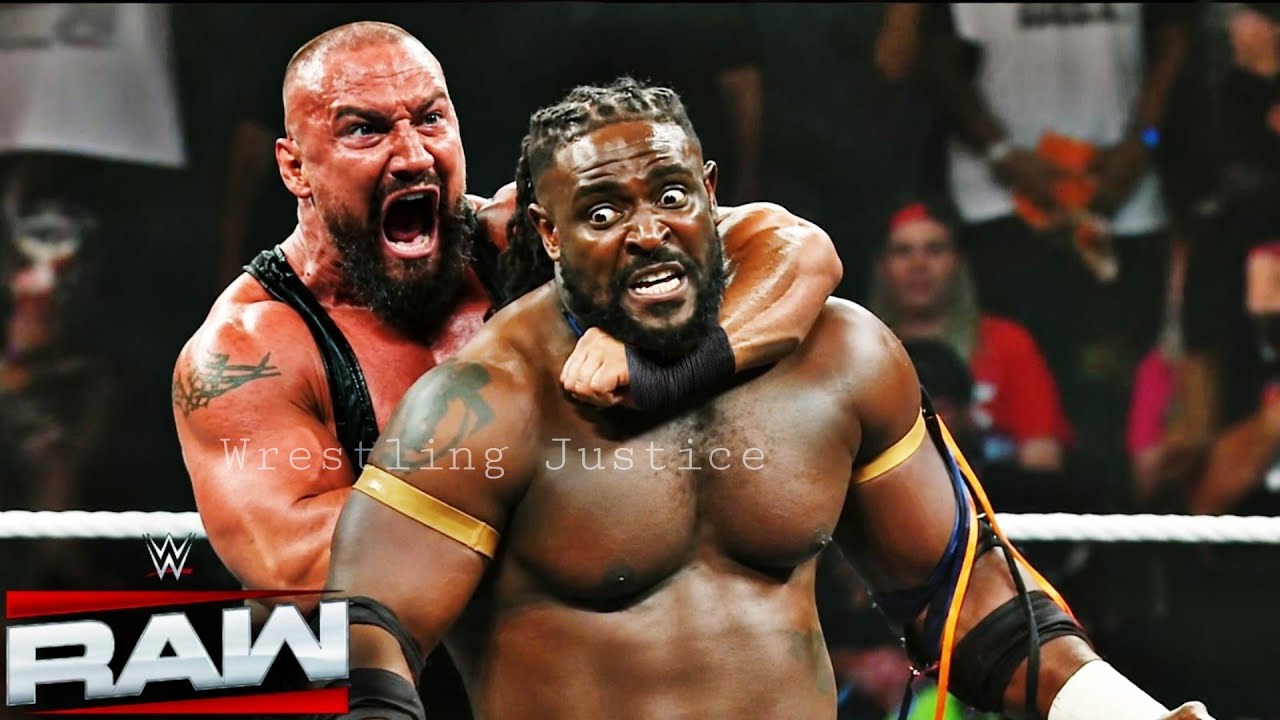 WWE August 5, 2026 Oba Femi vs. Bron Breakker Brutal Match WWE Raw 2026 Highlights