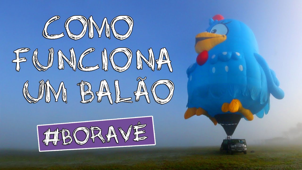 Como funciona um balão (da Galinha Pintadinha) #Boravê 🔵Manual do Mundo