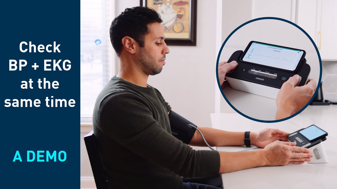 How to Check Your Blood Pressure and EKG at Home | A Demo