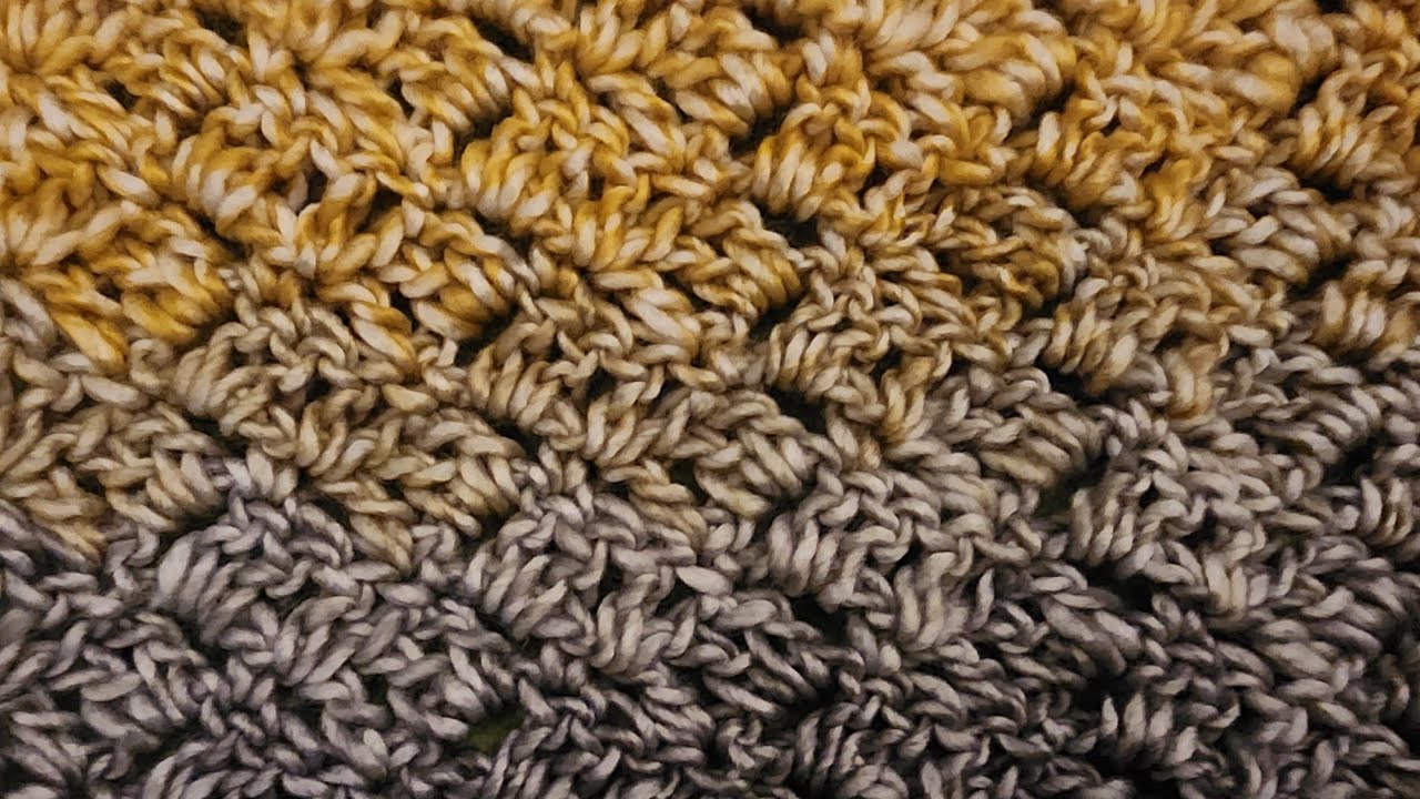 The Crosshatch Stitch - Crochet Tutorial!