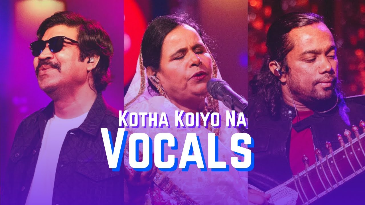 Kotha Koiyo Na  Vocals | Shiblu Mredha X Aleya Begum X Emon Chowdhury | Coke Studio Bangla