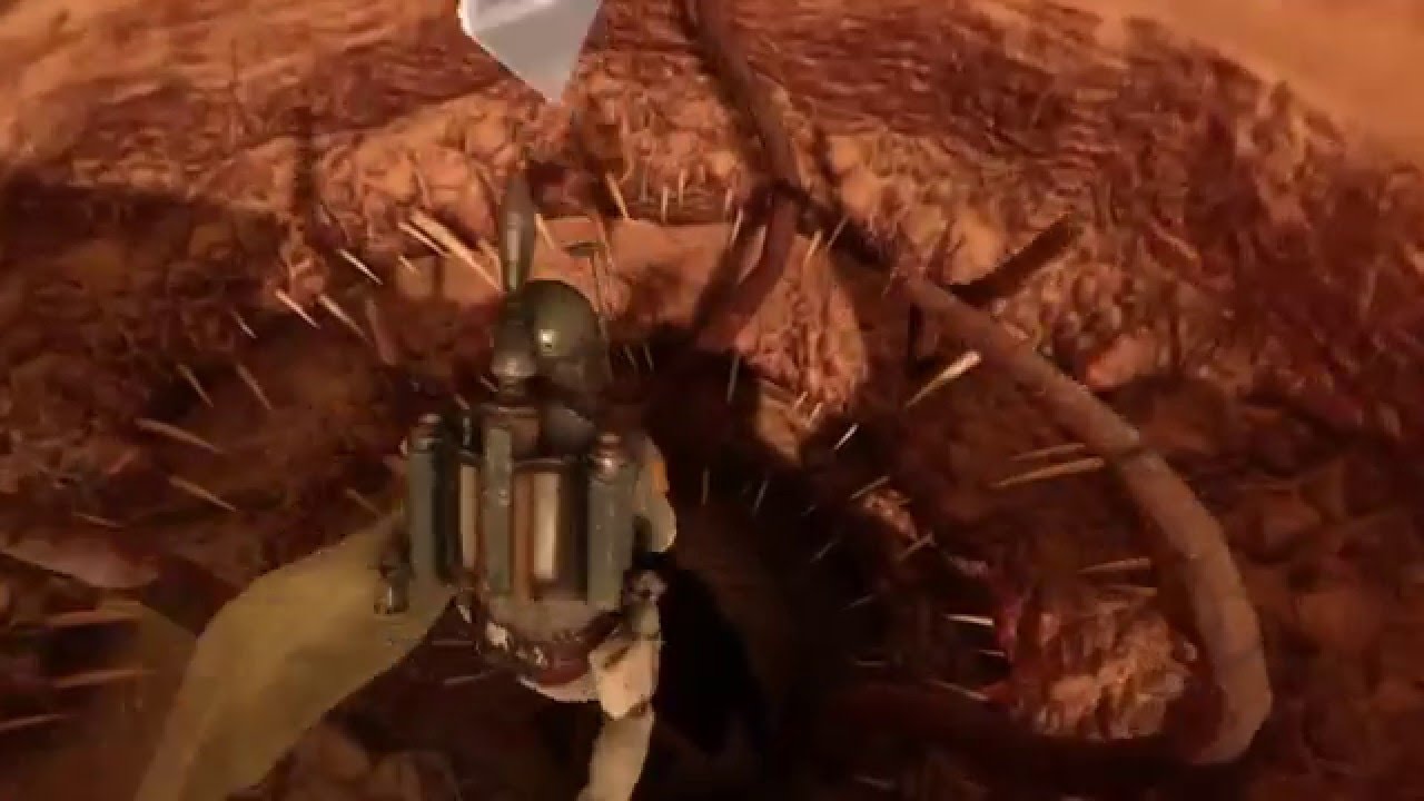 STAR WARS Battlefront - Boba Fett vs. Sarlacc