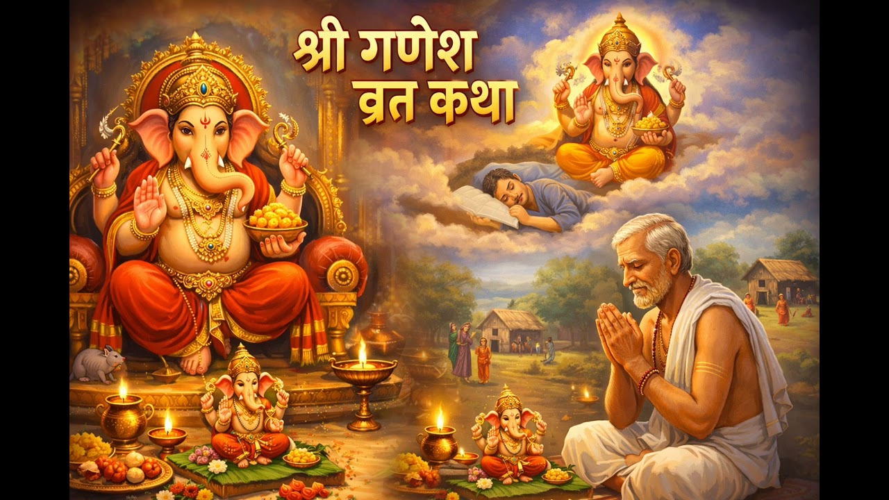 🙏🙏 बुधवार कीव्रत कथा गणपति बप्पा व्रत कथा 🙏🙏#bhakti #song #sanatanhindu #sanatan #bhaktisong 