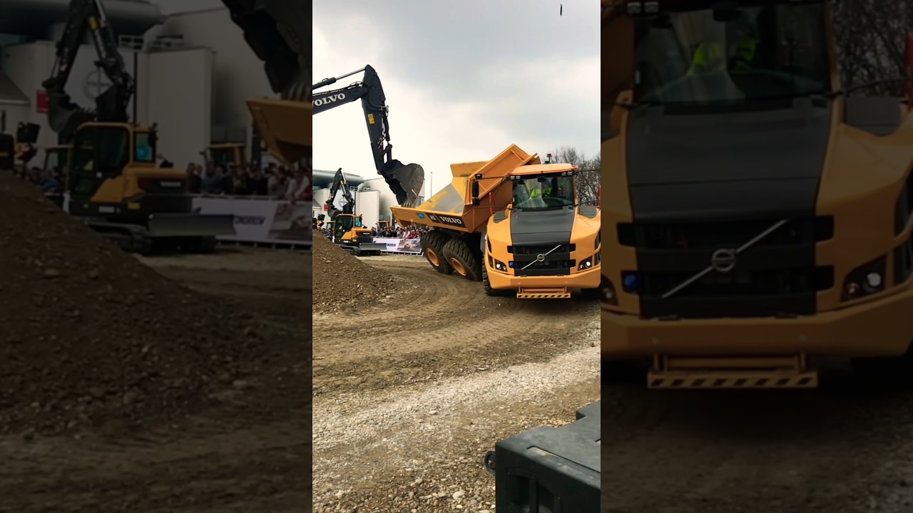 Tilting a Volvo ADT!
