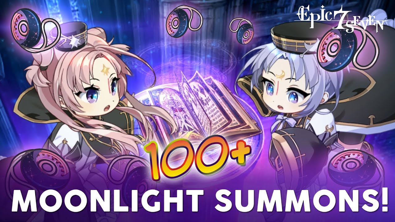It's my birthday, so MOONLIGHT SUMMONS here we go! | Epic Seven