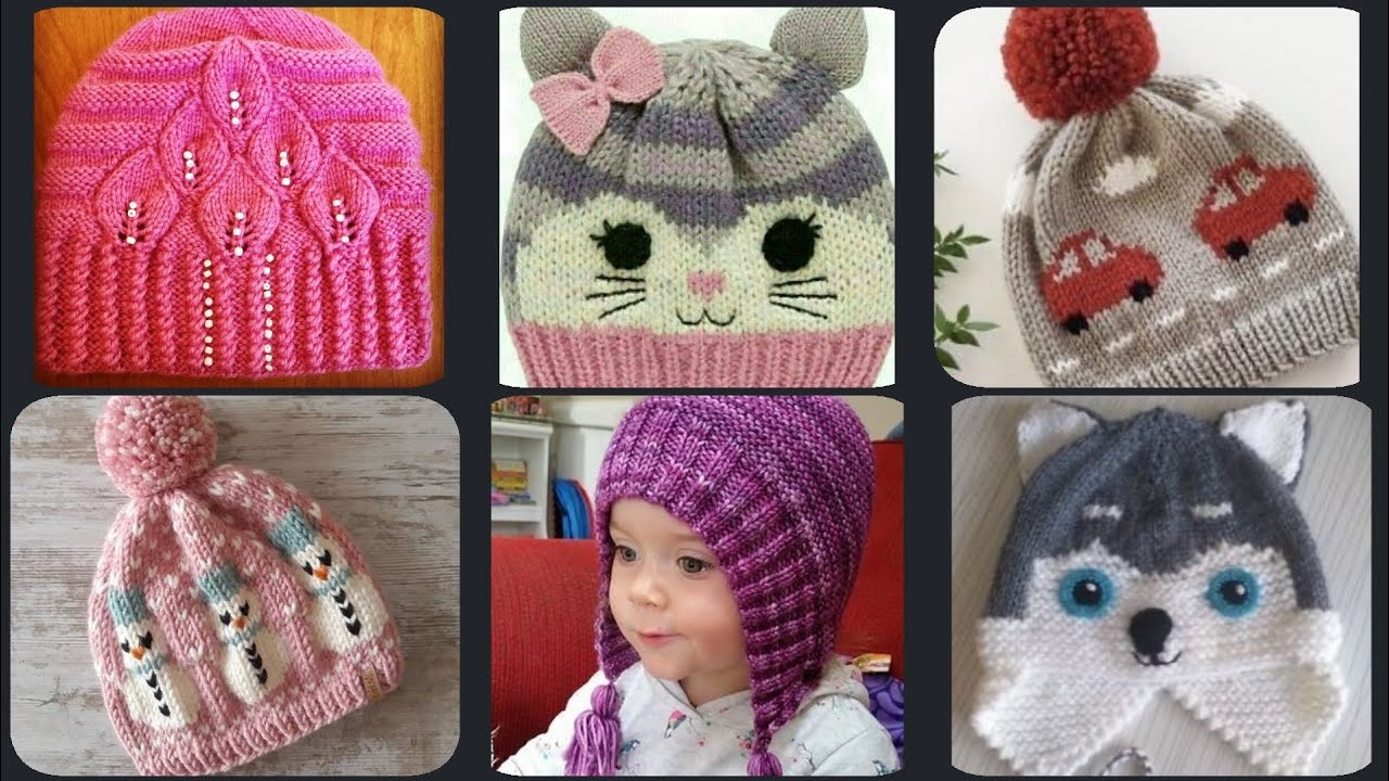 woolen cap design for kids//Beautiful Baby woolen Cap / woolen Topi