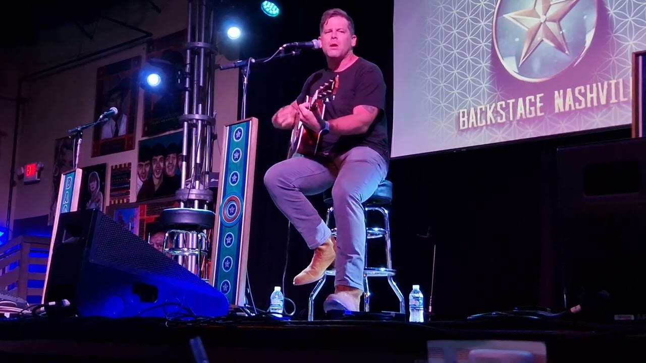 Randy Montana writer of Luke Combs 'Beer Never Broke My heart!' At 3rd & Lindsley Nashville 14/6/25