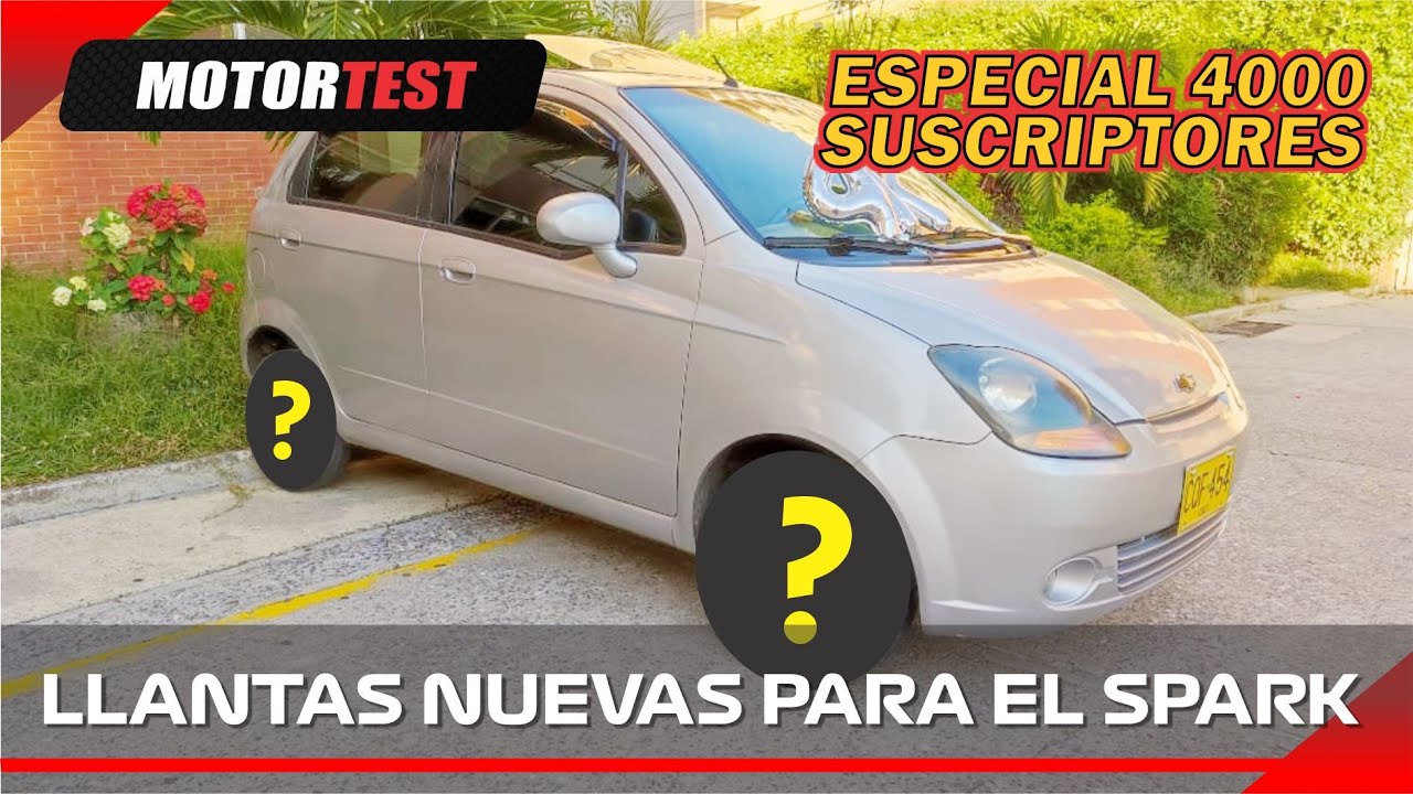 CAMBIO DE LLANTAS | ESPECIAL 4000 SUBS | SPARK - MATIZ
