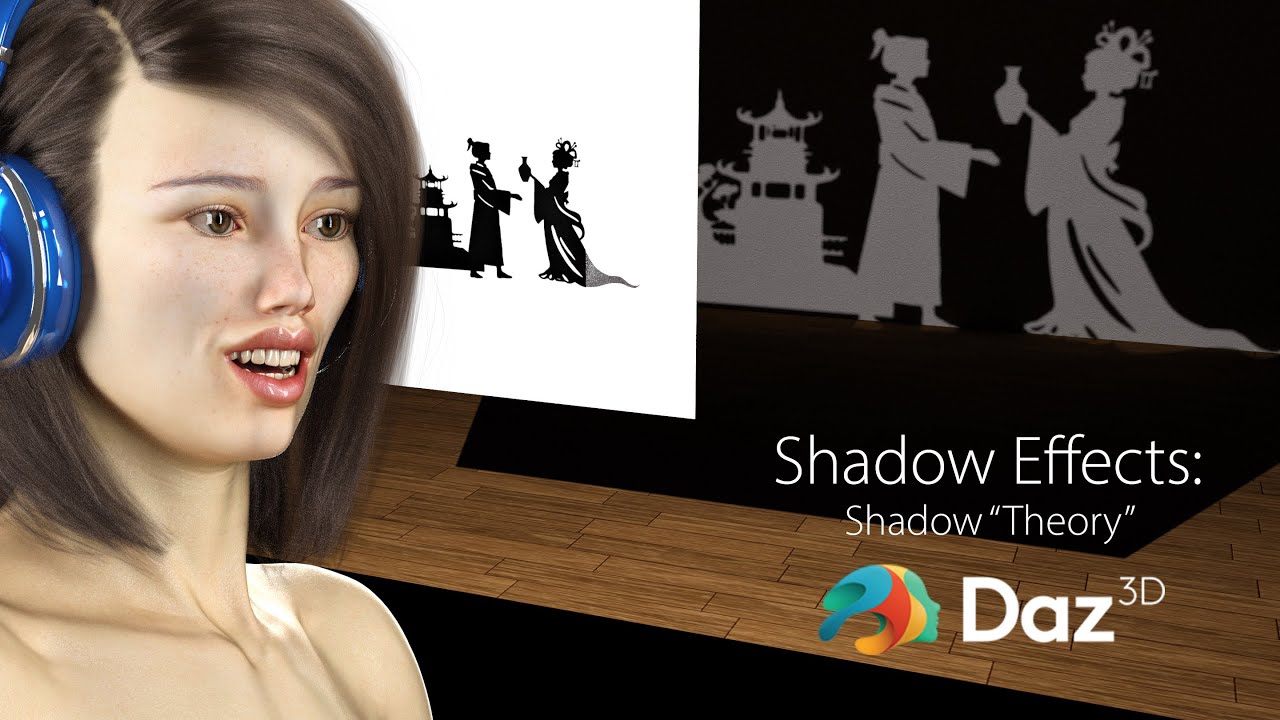 Daz Studio pro Tips: Creating different shadows and Shadow 