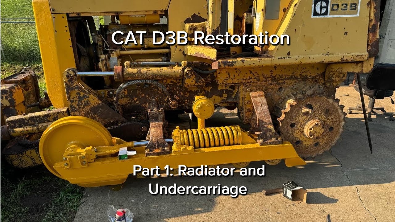 Caterpillar D3B Bulldozer Restoration