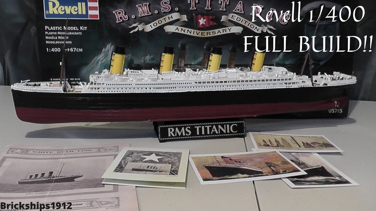 Revell titanic 1/400 scale full build