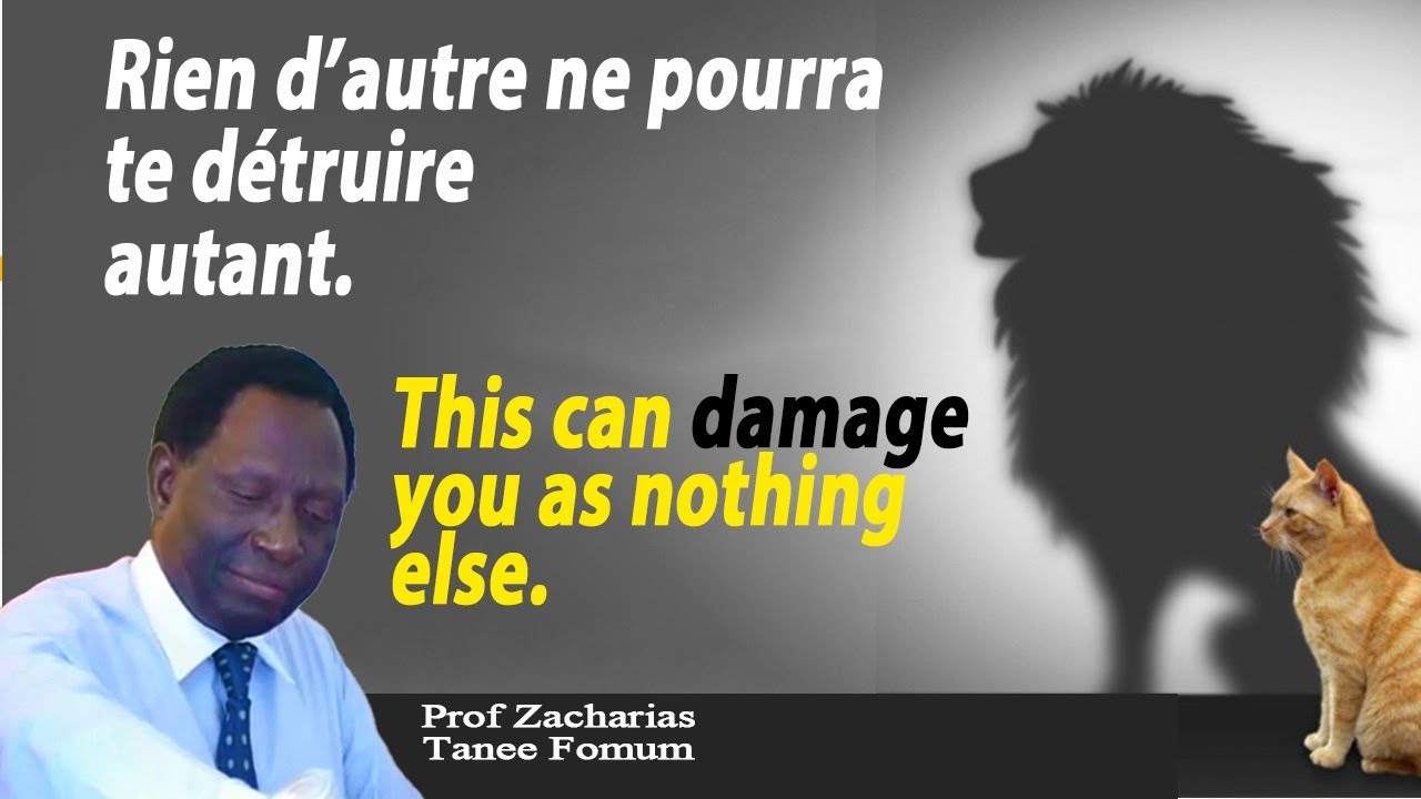DISCOVER WHO IS YOUR FIERCEST ENEMY. || Prof. ZACHARIAS TANEE FOMUM.