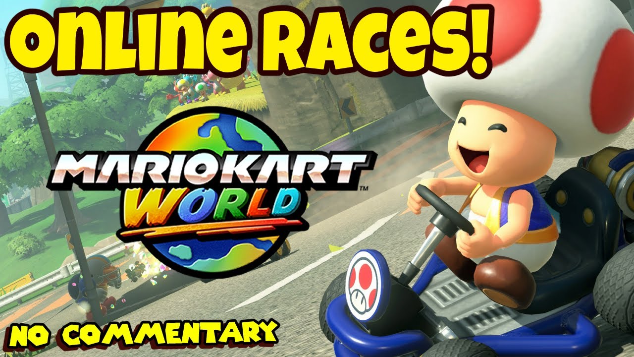 Mario Kart World - Online Races! HD Gameplay (No Commentary)